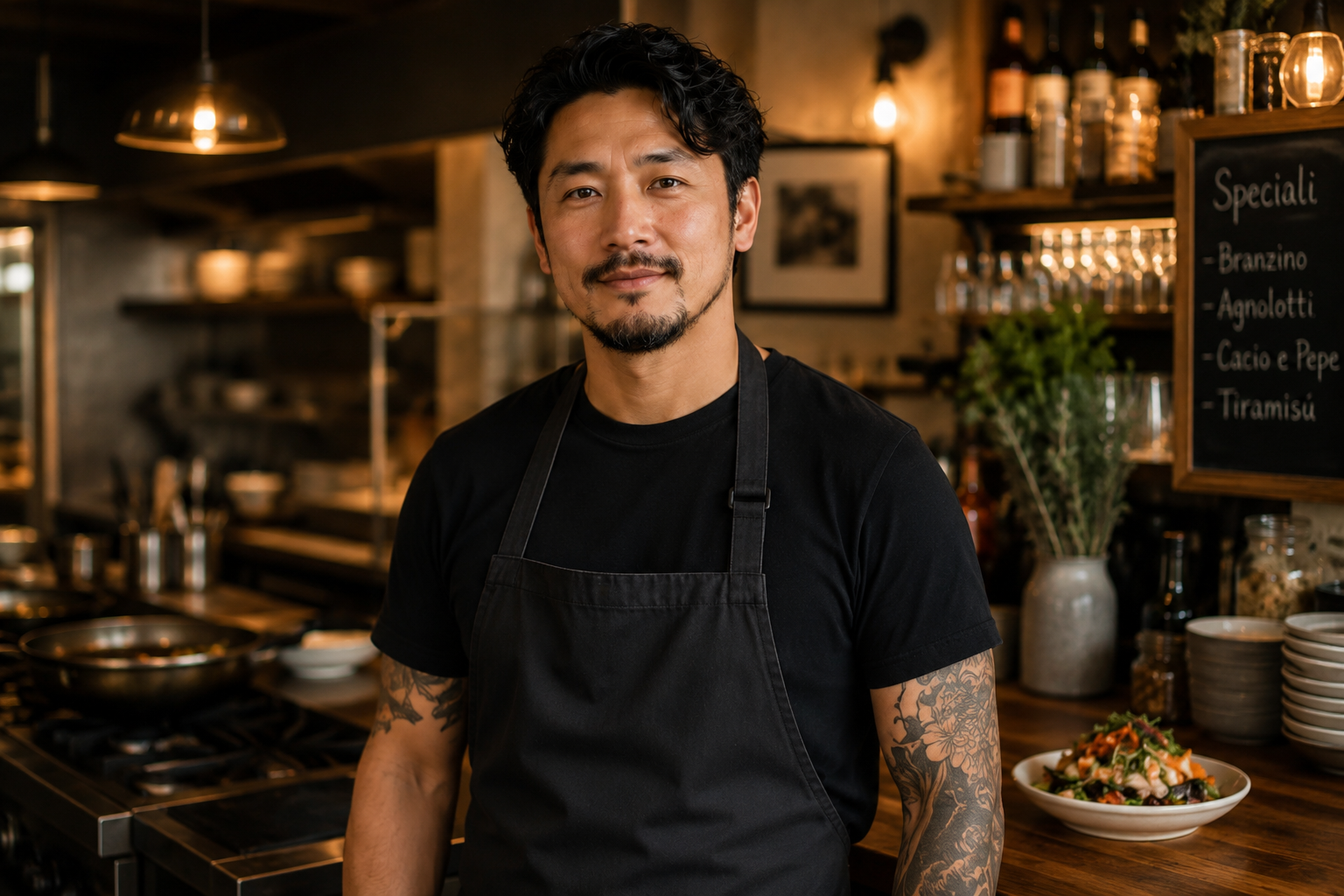 Chef Ren, Japanese × Italian